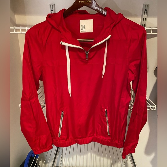 Lightweight 1/4-zip Pull-over Windbreaker Jacket - Picture 1 of 4